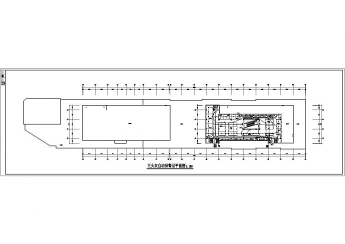 某大型商场建筑消防电气设计CAD图纸_图1