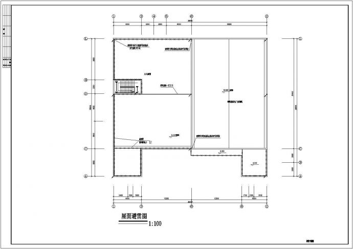 食堂完整电气设计施工方案平面图纸_图1
