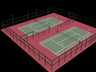网球场3D模型-图一