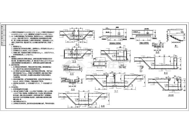 全套八度剪力墙全套cad建筑工程设计图纸-图一