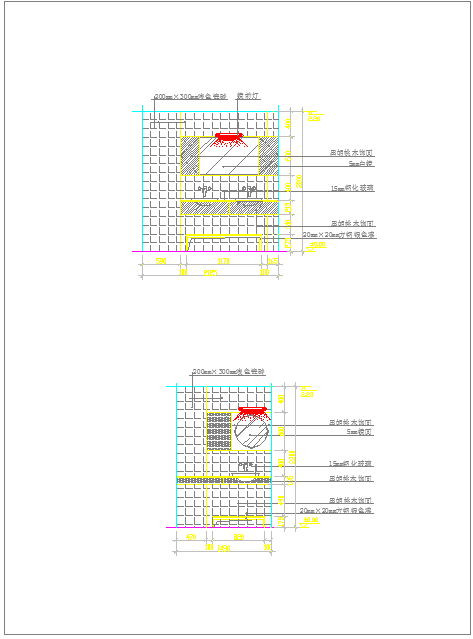 CAD立面圖庫集\6-卫生间-图一