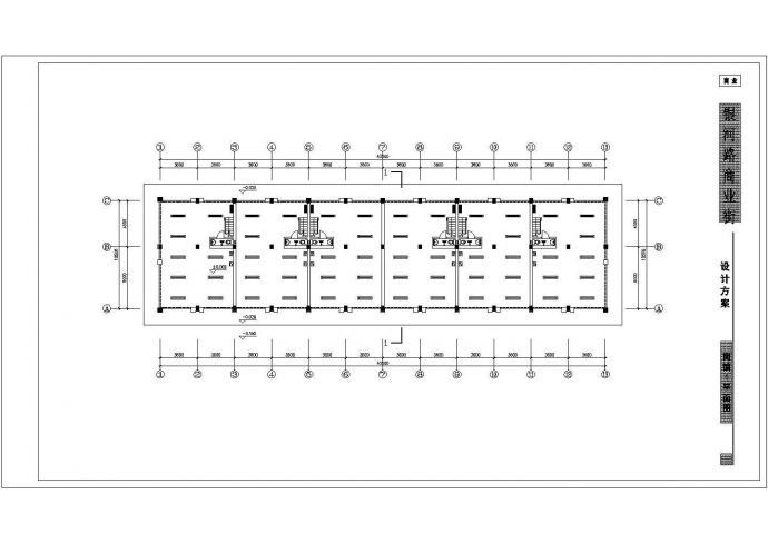 某商铺建筑电气设计方案CAD图纸_图1