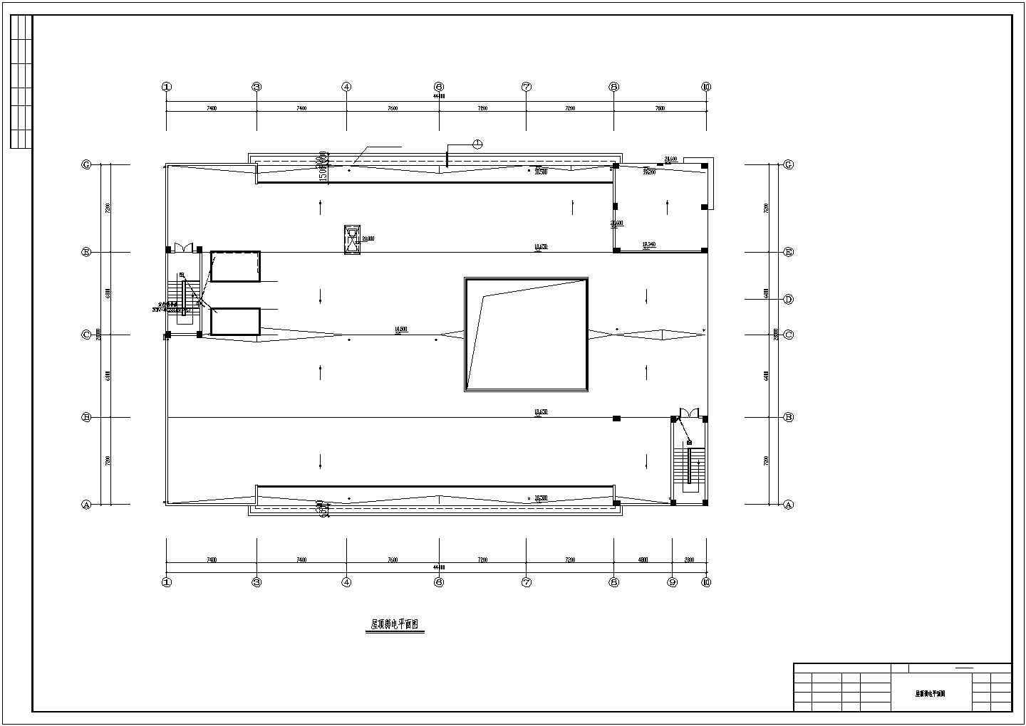 某五层综合楼建筑电气设计CAD图纸