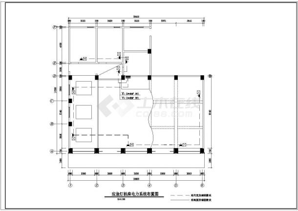 中国移动服务厅的图纸包括施工图及效果图-图二