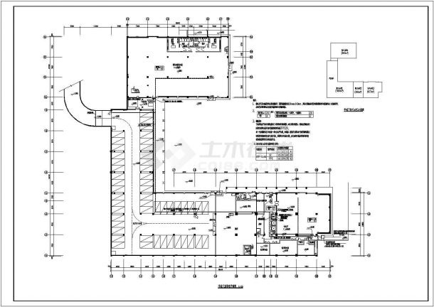 一栋六层的商务中心电气设计施工图-图一