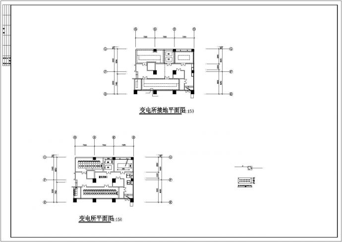 某商住楼电气CAD设计施工图纸全_图1