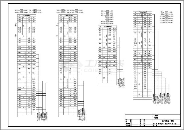 某地区高压电源进线柜二次接线原理CAD设计图纸-图二