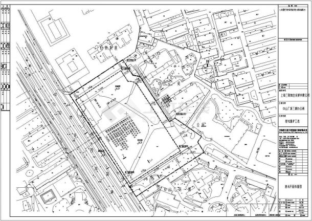 上海某广场三期基坑围护设计施工图纸-图二