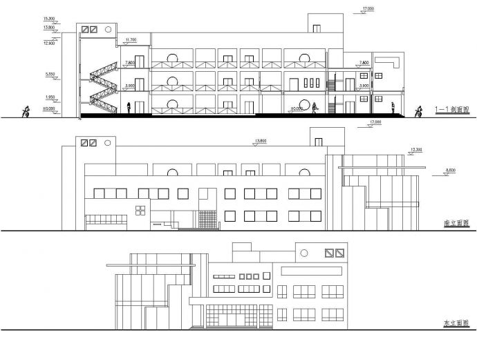 大型幼儿园建筑完整设计方案施工图纸_图1
