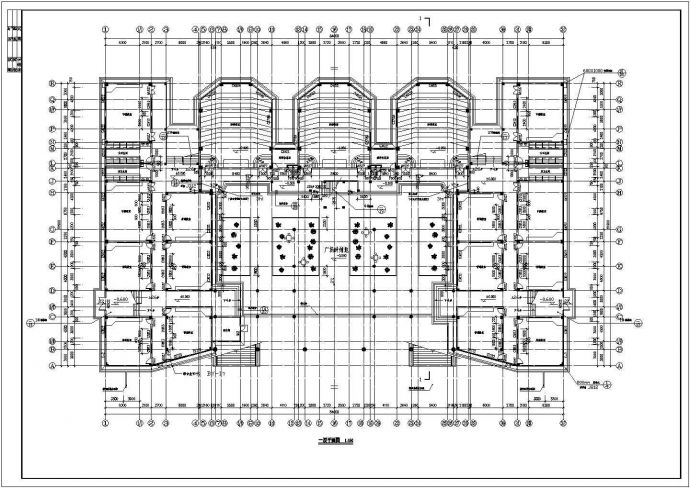 某地区某学校全套建筑施工CAD设计图纸_图1