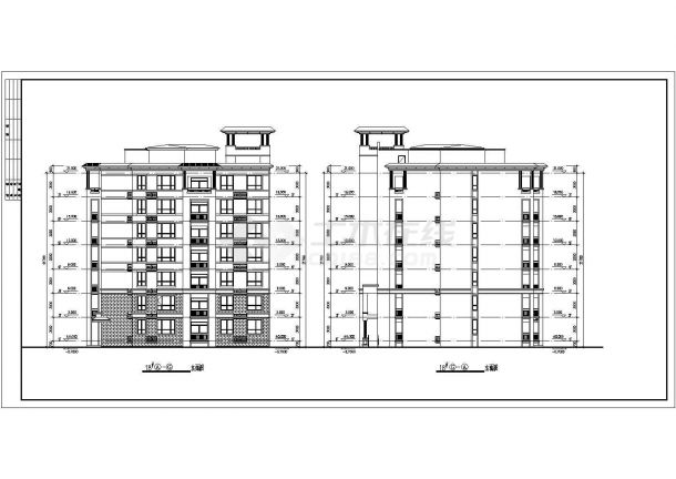 一套详细的欧式住宅cad施工图-图一