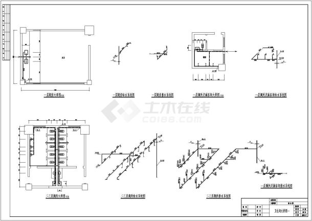 某28层综合楼全套给排水杀手锏施工图-图二