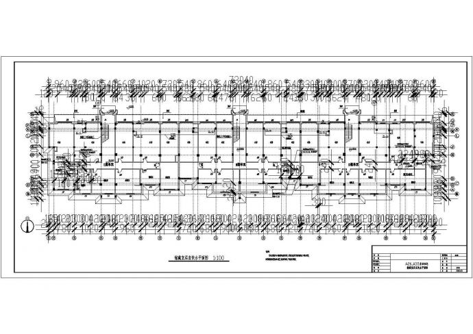某多层住宅直饮水全套管道设计施工图_图1