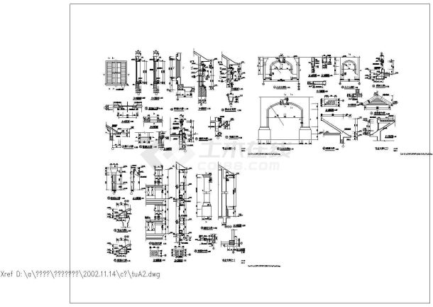 简欧舒适三层带屋顶花园自建房屋详细建筑设计图-图二