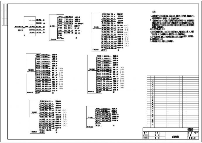 某煤焦化公司办公楼电气设计施工图纸_图1