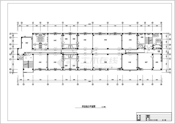 某多层办公楼建筑全套详细电气设计施工图-图二