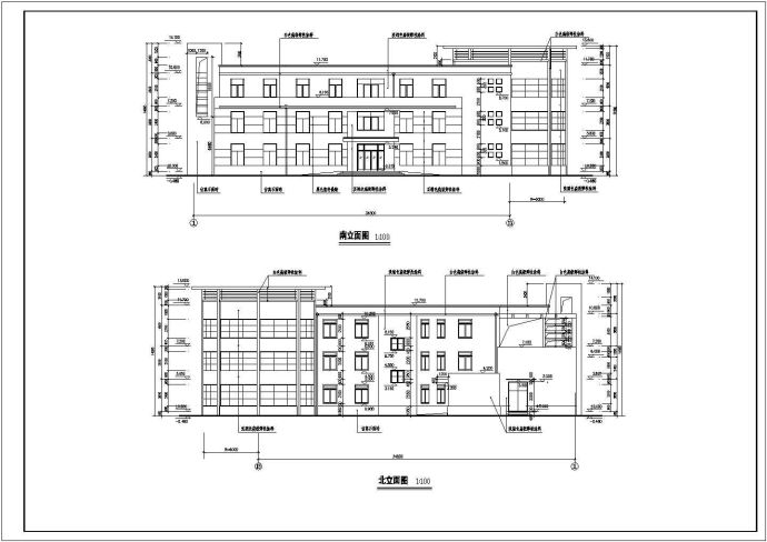 1518平方米会所全套建筑设计施工图_图1