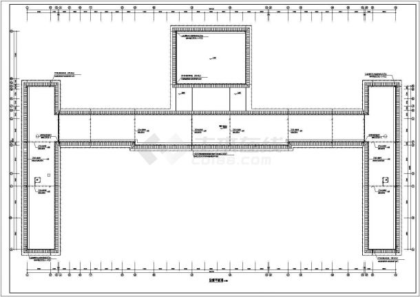 某学校四层综合楼及食堂电气设计施工图-图二