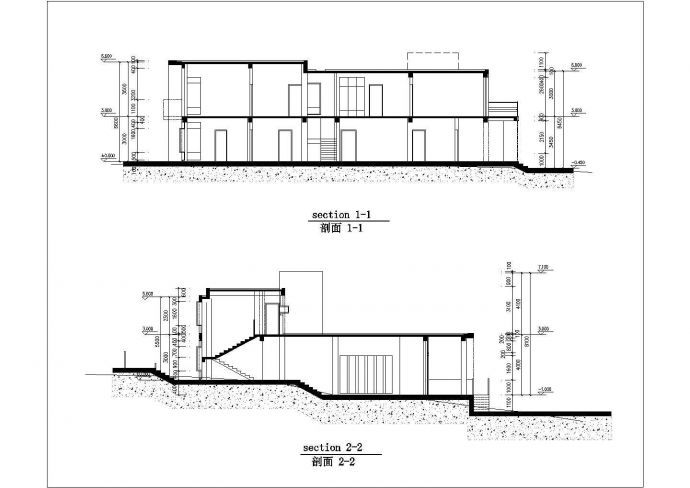 某二层框架结构住宅建筑设计施工图_图1