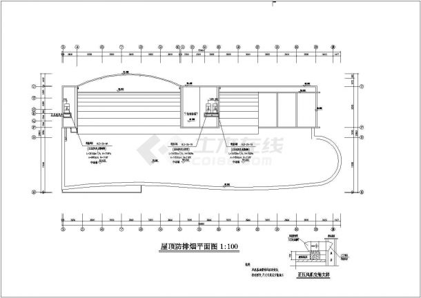 石家庄银座大厦商场整套空调设计cad施工方案图-图一