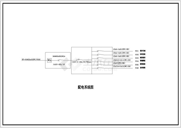 台湾省某地区现代风格施工图附加效果图-图一