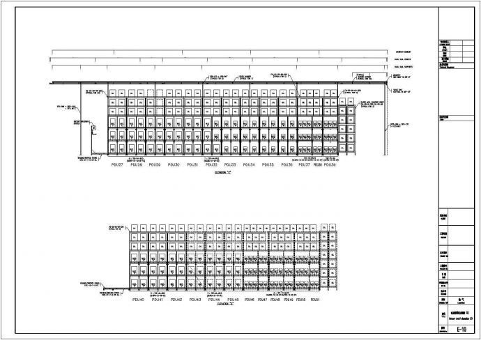 沃尔玛大型仓储中转中心充电间电气设计图_图1