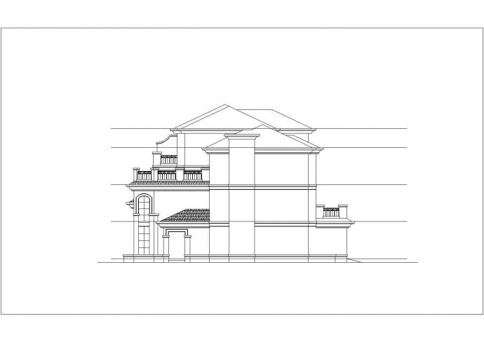高档别墅建筑全套设计施工图纸（含效果图）_图1
