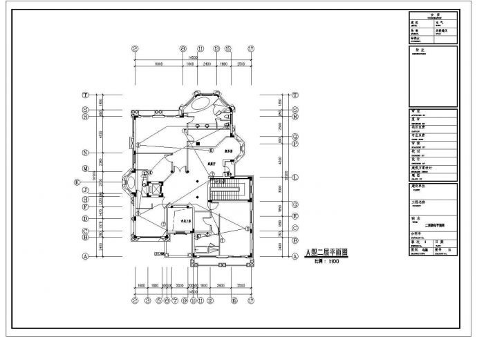 某地二层住宅样板房电气设计施工图_图1