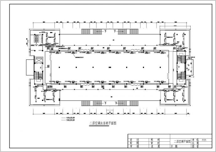 某地区国际鞋城综合楼空调工程全套cad设计图纸_图1