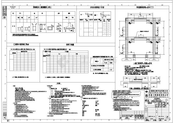宁波某公司厂区项目钢结构设计节点详图-图一