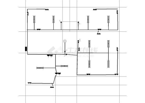  Partial pitched roof villa on the third floor (including building plane and vertical section, structure and electrical) - Figure 2