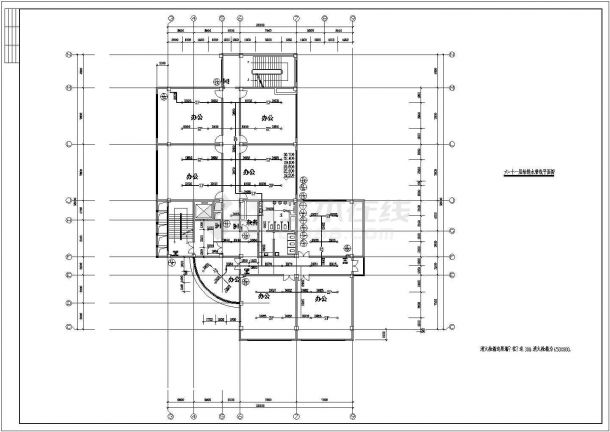 某商场十二层框架结构综合楼给排水消防设计方案图-图二