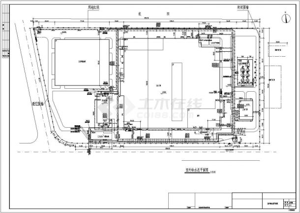 丙类液体储罐防火冷却给水系统施工图-图二