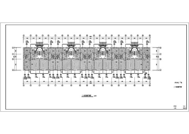 住宅区地热辐射采暖设计系统cad平面施工图纸-图二