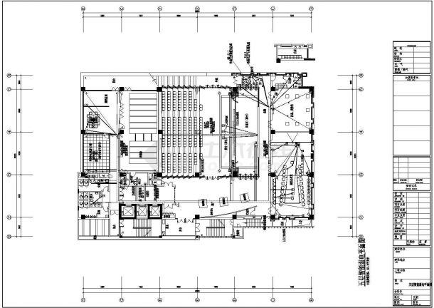 上海某地区综合大楼电气设计施工图-图二
