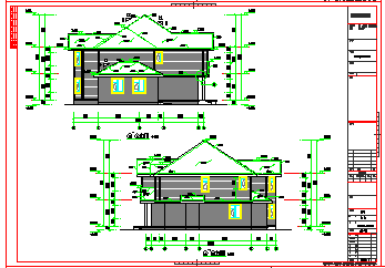 二层木结构别墅建筑设计图（含结构图、大样图、电气图）-图二