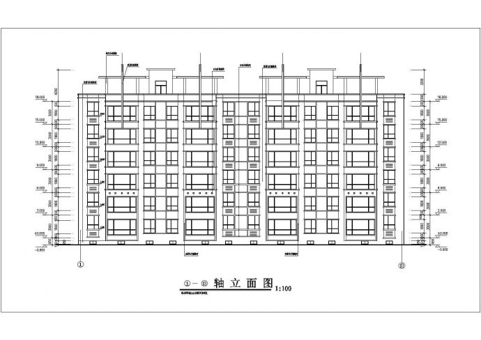六层3023平方米框架结构住宅楼建筑施工图_图1