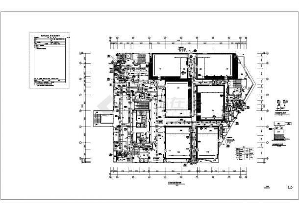 武汉某电影院空调防排烟设计施工图-图二