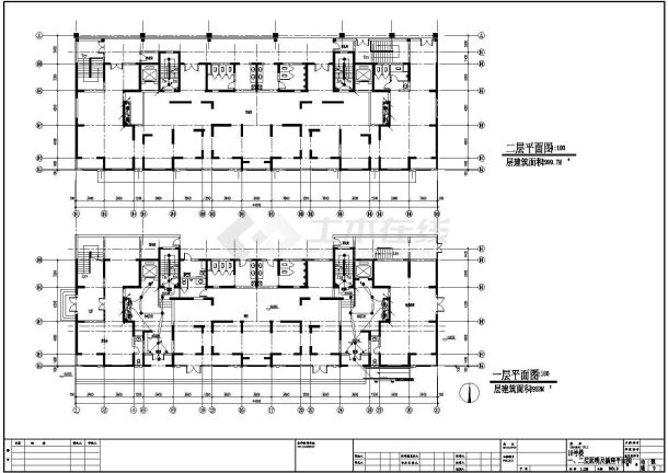 某地18层住宅楼强电设计施工图纸-图二