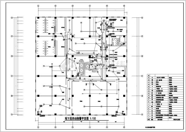 某地12层酒店弱电消防设计施工图-图二