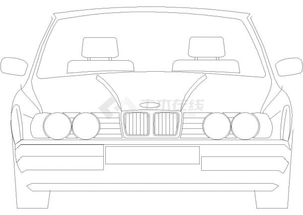 汽车CAD图块-图二
