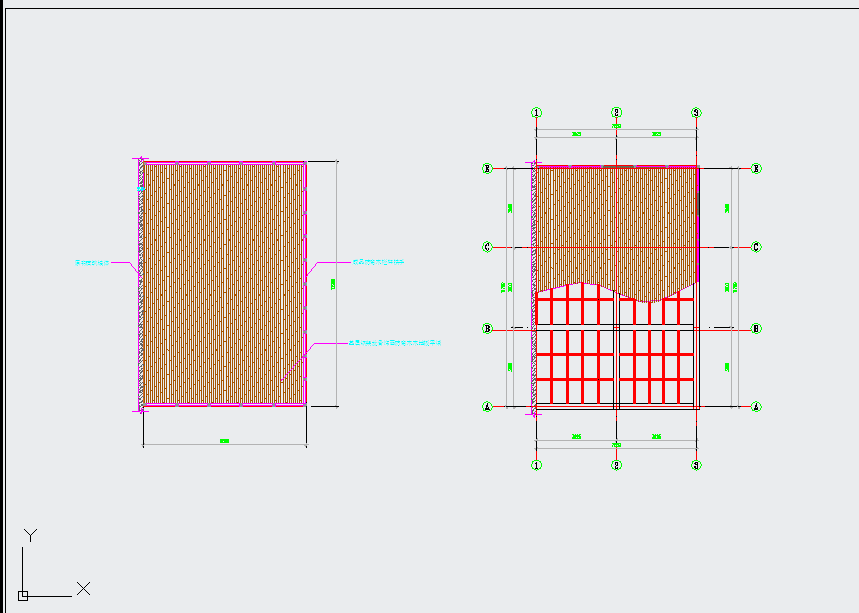 某工程钢结构防腐木平台设计施工图