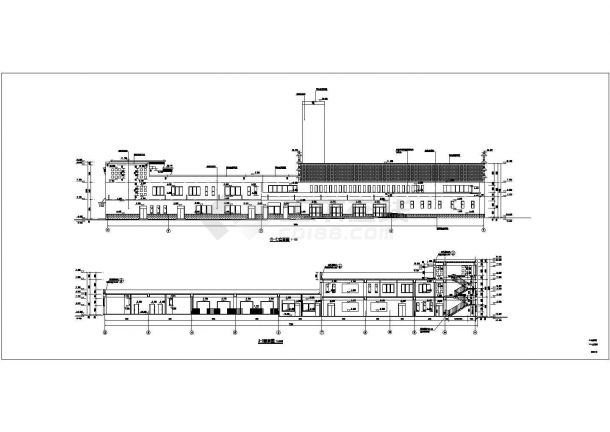 某地二级客运站建筑设计施工图-图二