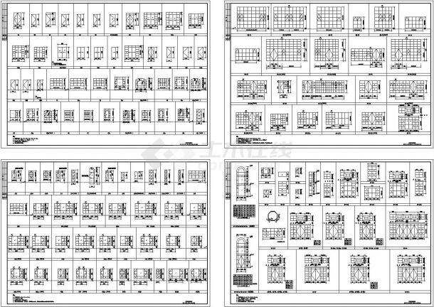 建筑设计节点详图（建筑cad图纸）-图二