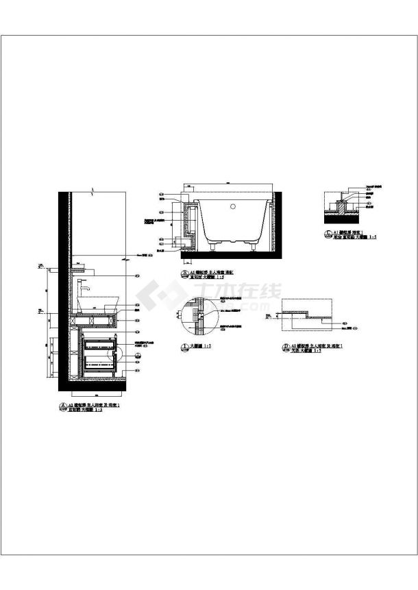 某地区样板房建筑设计规划施工图纸-图二