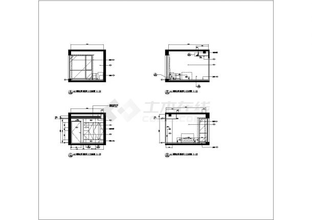 某地区样板房规划建筑设计方案施工图-图一
