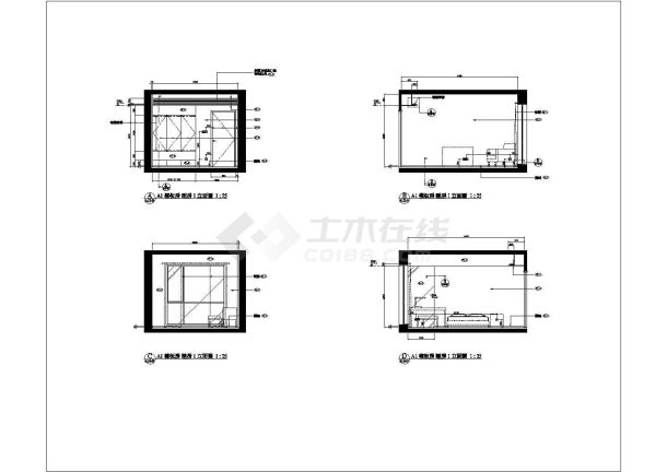 某地区样板房规划建筑设计方案施工图-图二