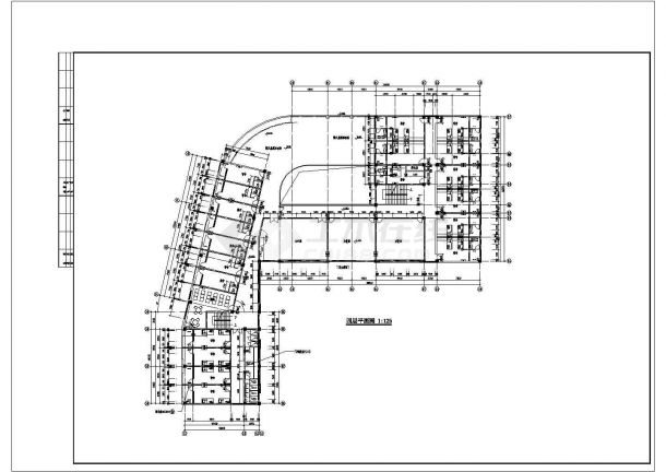 某地区五层幼儿园设计建筑规划施工图-图一