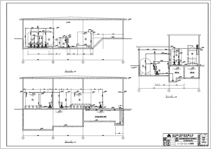 车间工艺平面详细布置建筑施设计工图_图1