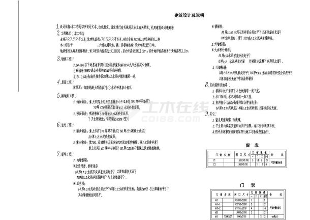 某地区古建筑全套施工CAD设计图纸-图一